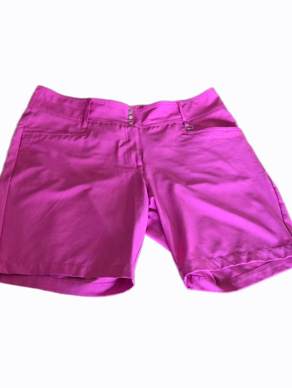 GG Blue belted pink shorts. Size 14. 8" inseam. 4 pockets. Worn one time.